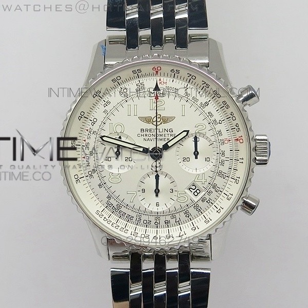 BP공장 브라이틀링 내비타이머 01 화이트다이얼 NAVITIMER 01 WHITE DIAL 3시위치 더미 BP공장