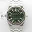 ZF공장 오데마피게 로얄오크 15510 50주년기념판 그린다이얼 브레이슬릿 Royal Oak 41mm 15510 50th SS ZF 1:1 Best Edition Green Textured Dial on SS Bracelet A4302 (Free Box)