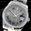 BP공장 롤렉스 데이저스트 36 스틸 슬레이트 로만다이얼 다이아몬드베젤 오이스터브레이슬릿 DJ 36mm Oys Dia SS/SS Grey/Rmn BPF A2824