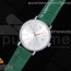 MF공장 포르토피노 37MM 실버다이얼 악어스트랩 Portofino Automatic 37 SS Silver Dial RG Markers on Green Crocodile Strap A35111