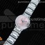 AF공장 까르띠에 발롱블루 28MM 스틸 핑크다이얼 브레이슬릿 Ballon Bleu 28mm SS Pink Dial on SS Bracelet Ronda Quartz
