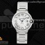 3K공장 까르띠에 발롱블루 36 오토메틱 스틸 화이트다이얼 브레이슬릿 Ballon Bleu 36mm SS 3KF 1:1 Best Edition White Dial on SS Bracelet A076