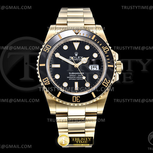 BP공장 롤렉스 서브마리너 흑금 3235 Submariner 126618LN YG/YG Black BPF A3235