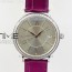 MK공장 IWC 포르토피노 IW458101 다이아베젤 스틸 실버다이얼 퍼플가죽스트랩 IWC PORTOFINO IW458101 DIAMOND BEZEL SS SILVER DIAL ON PURPLE LEATHER STRAP MIYOTA 9015