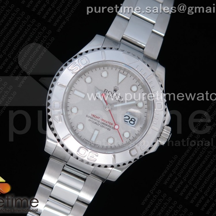 AR공장 요트마스터 플레티늄다이얼 브레이슬릿 Yacht-Master 116622 904L Steel on SS Bracelet A2824