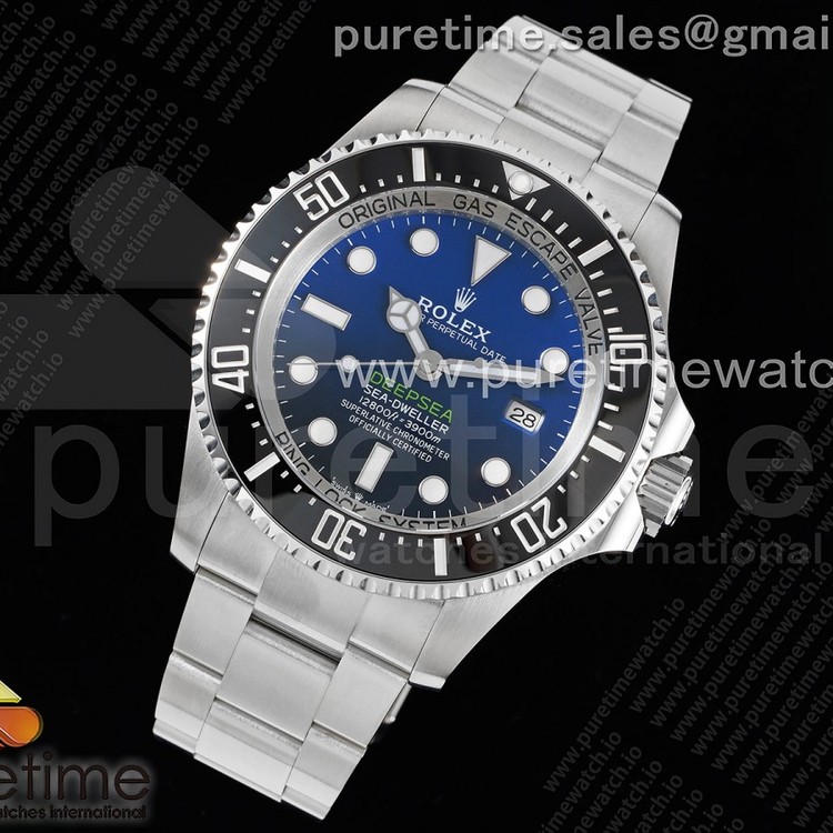 AR공장 롤렉스 신형 씨드웰러 딥씨 디블루 2824무브먼트 Sea-Dweller 126660 'D-Blue' ARF 1:1 Best Edition 904L SS Case and Bracelet A2824