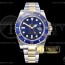 AR공장 V3 롤렉스 서브마리너 청콤 도금판 Submariner 116613LN 904L YG/SS Blue ARF V3 A2824