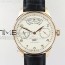 ZF공장 IWC 포르투기저 애뉴얼캘린더 파워리저브 골드케이스 골드핸즈 화이트다이얼 가죽스트랩 IWC PORTUGUESE REAL PR REAL ANNUAL CALENDAR IW503501 RG WHITE DIAL ON BROWN LEATHER STRAP A52850