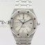 JH공장 오데마피게 로얄오크15454 프로스티드골드 새틴폴리싱 스틸 실버다이얼 브레이슬릿 ROYAL OAK 37MM SATIN-POLISHED SS WHITE DIAL ON SS BRACELET A3120