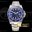 AR공장 V3 롤렉스 서브마리너 청콤 도금판 3135 Submariner 116613LN 904L YG/SS Blue ARF V3 SH3135