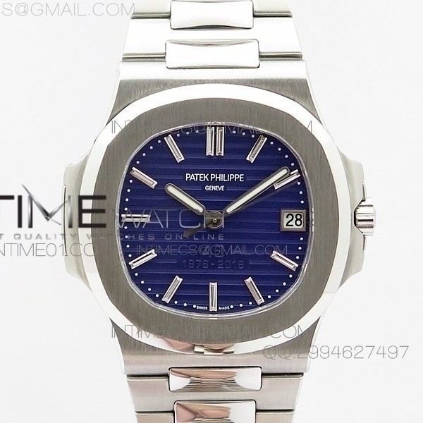 BP공장 파텍필립 노틸러스 스틸 청판 V2 PatekPhilippe Nautilus SS Blue Dial