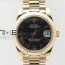 BP공장 롤렉스 데이저스트 31 로즈골드금통 블랙다이얼 브레이슬릿2813 Datejust 31mm 278275 RG Black Roman Markers Dial @6 Dia on RG President Bracelet