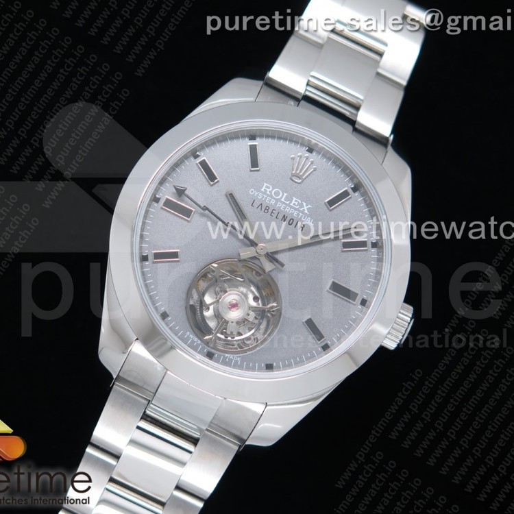V9공장 롤렉스 밀가우스 라벨누아르 뚜르비용 브레이슬릿 Milgauss SS Label Noir Tourbillon on SS Bracelet