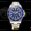 EW공장 V2 롤렉스 서브마리너 청콤 41 Submariner 126613LB 904L YG/SS Blue EWF V2 A3235