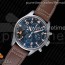ZF공장 IWC 파일럿 크로노그래프 오스트레일리아 한정판 Pilot Chrono IW377720 Australia Limited Edition Black Dial on Brown Leather Strap A7750