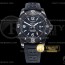 TF공장 브라이틀링 슈퍼오션 DLC 블랙다이얼 러버 Superocean 44mm DLC/RU Black TF Asia 2824