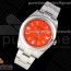 EW공장 롤렉스 오이스터퍼페츄얼 41미리 레드다이얼 Oyster Perpetual 41mm 124300 EWF Best Edition Red Dial on SS Bracelet A3230