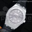 OM공장 오데마피게 로얄오크 15400 그레다이얼 가죽스트랩 Royal Oak 41mm 15400 SS Gray Textured Dial on Black Leather Strap A3120