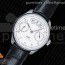 YL공장 V2 IWC 포르투기저 애뉴얼캘린더 스틸 화이트다이얼 블루핸즈 가죽스트랩 IWC Portuguese Real PR Real Annual Calendar IW5035 White Dial SS Markers on Black Leather Strap A52850 V2