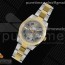 JD공장 롤렉스 데이저스트 41 옐로우골드콤비 슬레이트로만다이얼 오이스터브레이슬릿 다크로듐 DateJust 41 126333 SS/YG JDF 1:1 Best Edition 904L Steel Gray Dial Green Roman on SS/YG Oyster Bracelet VR3235