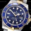 GM공장 V2 롤렉스 서브마리너 41 신형 옐로우골드콤비 청콤 브레이슬릿 Submariner 126613LB 904 YG/SS Blue GMF V2 VR3235