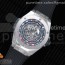HB공장 위블로 빅뱅 유니코 상블루 스켈레톤다이얼 러버스트랩 Big Bang Unico Sang Bleu SS Flags Inner Bezel Skeleton Dial on Black Gummy Strap HUB1213
