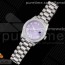 GM공장 롤렉스 데이저스트 31 퍼플다이얼 브레이슬릿 DateJust 31 Ladies 278289 GMF 316L Steel Diamonds Bezel Purple Dial Roman Markers on President Syle Bracelet