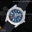 GF공장 v2 브라이틀링 어벤져2 GMT 블랙다이얼 러버 Avenger GMT SS Black Dial Stick Markers on Black rubber Strap A2836 V2